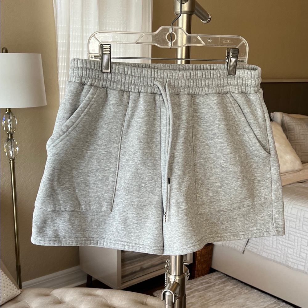Heather Gray Women's Athletic Shorts